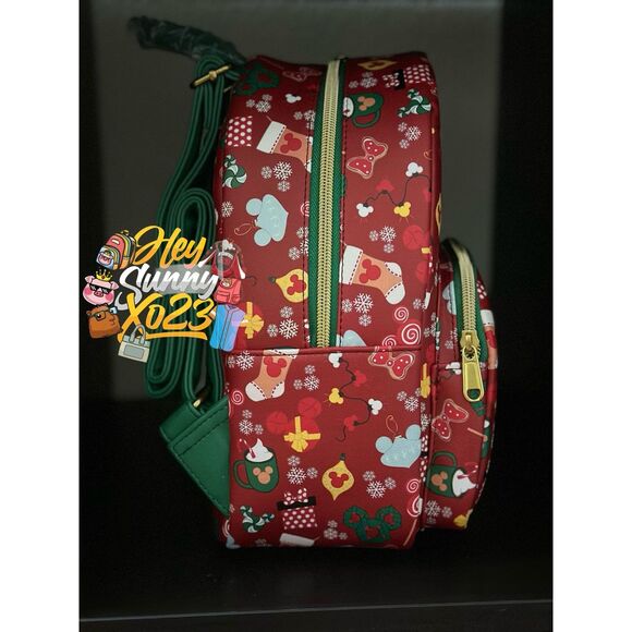 Loungefly Disney Mickey Mouse Holiday Sweets & Treats Mini  display picture 2